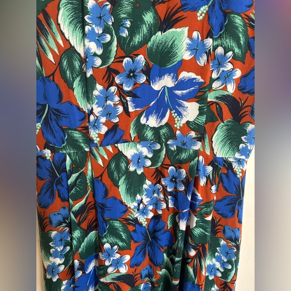 J. Crew Floral Shirt Dress Size XS - Picture 6 of 9